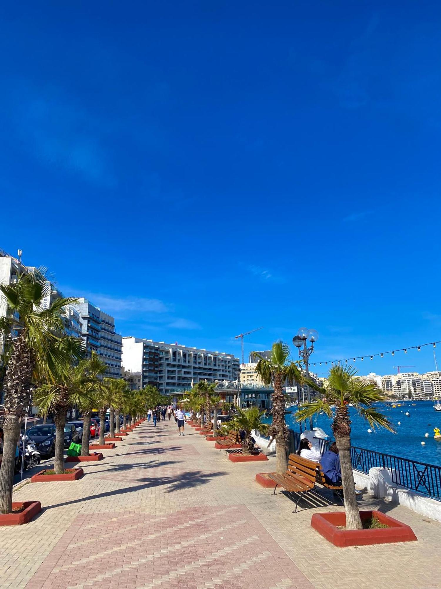 Tigne Sliema Three Bedrooms Apartment المظهر الخارجي الصورة